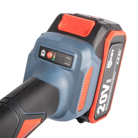 Угловая шлифмашина аккумуляторная бесщеточная КВТ GB-20-125 с оснасткой до 125 мм (102595) купить в Тобольске