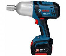 Гайковерт аккумуляторный ударный BOSCH GDS 18 V-Li HT 2х4 Ач в кейсе