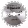 Диск пильный твердосплавный HAMMER Ф210х30мм 24зуб. купить в Тобольске