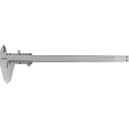 Штангенциркуль ЗУБР &quot;ЭКСПЕРТ&quot;, ШЦ-I-200-0,05, нониусный, сборный корпус, закаленная сталь, 200мм, шаг измерения 0,05мм 34511-200 купить в Тобольске