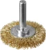 ЗУБР &quot;ПРОФЕССИОНАЛ&quot;. Щетка дисковая для дрели, витая латунированная стальная проволока 0,3мм, 38мм 3520-038_z02 купить в Тобольске