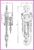 Таль ручная цепная HSZ-J LB г-п 0.5 тонн H=3 метра купить в Тобольске