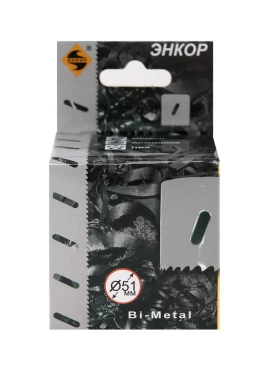 Коронка Bi-Metal Ф51 мм М3 Энкор 24151 купить в Тобольске