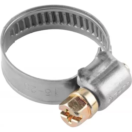 Хомуты ЗУБР &quot;ЭКСПЕРТ&quot;, нерж. сталь, накатная лента 9 мм, 10-16 мм, 200 шт 37820-10-16-200 купить в Тобольске