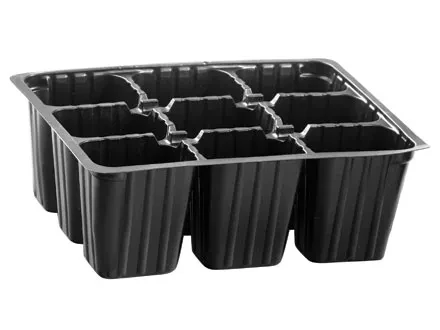Кассета для рассады 18х13,5см высота 6см 9 ячеек полистирол  Россия 64309 купить в Тобольске