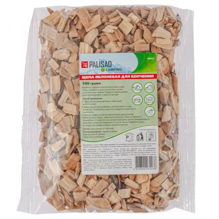 Щепа яблоневая для копчения 100 гр Camping Palisad 69625 купить в Тобольске