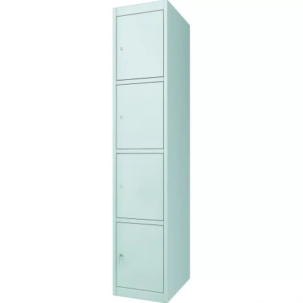 Шкаф металлический вещевой ШВ-4 4 двери замки 97418 купить в Тобольске