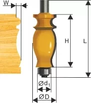Фреза кромочная фигурная ф254х41мм хв 12мм 10578 купить в Тобольске