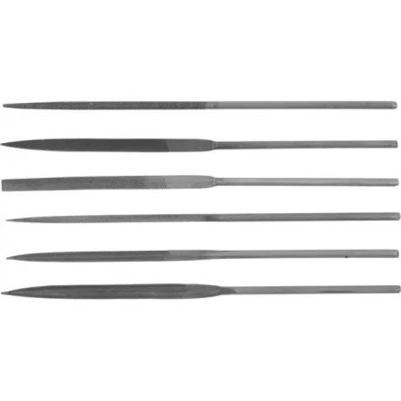 Набор DEXX: Надфили, улучшенная инструментальная сталь У10, 6шт 1604-H6 купить в Тобольске