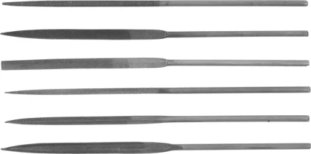 Набор DEXX: Надфили, улучшенная инструментальная сталь У10, 6шт 1604-H6 купить в Тобольске