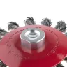 Кордщетка HAMMER тарелка 115мм для УШМ витая сталь (207-112) купить в Тобольске