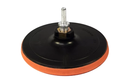 Тарелка опорная Ф150 мм М14 для УШМ липучая основа мягкая адаптер 51543 купить в Тобольске