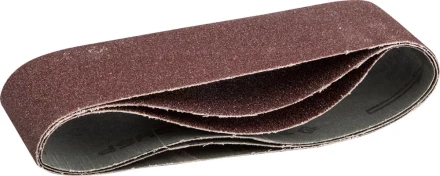 Лента шлифовальная бесконечная ЗУБР &quot;МАСТЕР&quot; на тканевой основе, для ЛШМ, P60, 75х457мм, 3шт 35541-060 купить в Тобольске