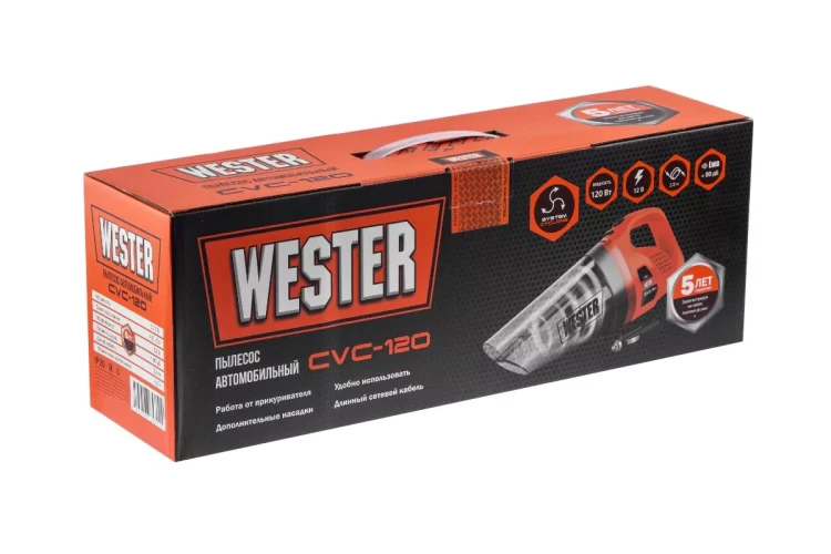 Пылесос WESTER CVC-120 купить в Тобольске