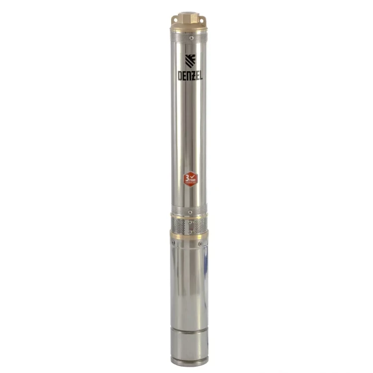 Скважинный насос Denzel DWC-3-60, центробежный, диаметр 3", 800 Вт, 3300 л/ч, напор 60 м 97255 купить в Тобольске