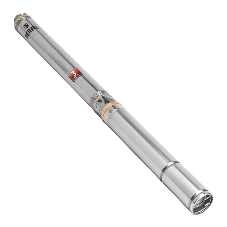 Скважинный насос Denzel DWC-3-60, центробежный, диаметр 3", 800 Вт, 3300 л/ч, напор 60 м 97255 купить в Тобольске