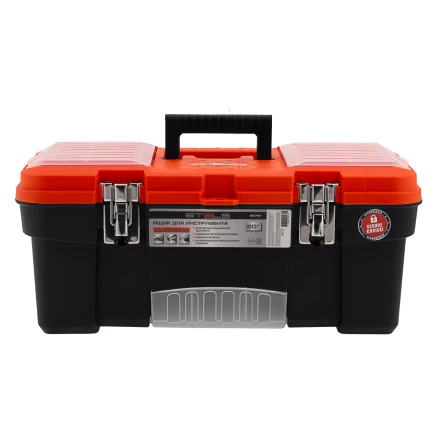 Ящик для инструмента с мет. замками 20&quot;, 510х255x225 мм Россия Stels 90747 купить в Тобольске