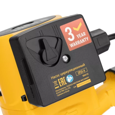 Циркуляционный насос CP25-4, напор 4 м, 50 л/мин, 1 м кабель, монт. длина 180 мм Denzel 99410 купить в Тобольске