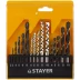 Набор STAYER &quot;STANDARD&quot;: Сверла комбинированные, дерево (4-5-6-8-10мм), металл (2-3-4-6-8мм), бетон (4-5-6-8-10мм), 16 предметов 29720-H16 купить в Тобольске