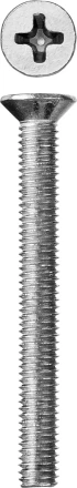 Винт ЗУБР &quot;МАСТЕР&quot; DIN 965, класс прочности 4.8, оцинкованный, M5x45мм, 5кг 303110-05-045 купить в Тобольске