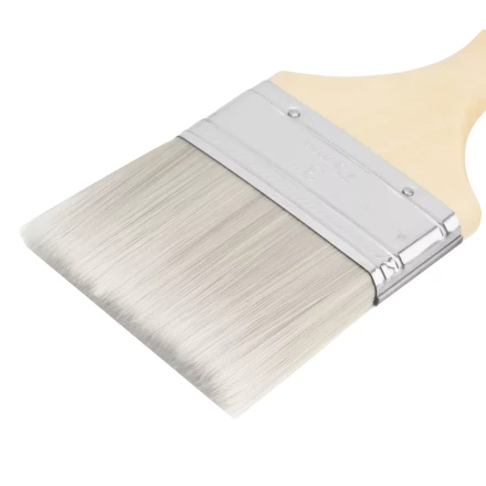 Кисть плоская для лаков &quot;Евро&quot; 3&quot;, искусственная щетина, деревянная ручка Matrix 83089 купить в Тобольске