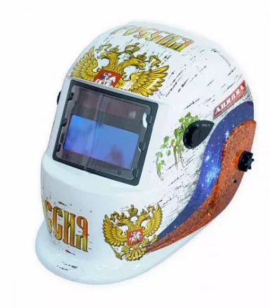 Маска сварщика &quot;Хамелеон&quot; S777c(9-13DIN) RUSSIAN STYLE Aurora купить в Тобольске