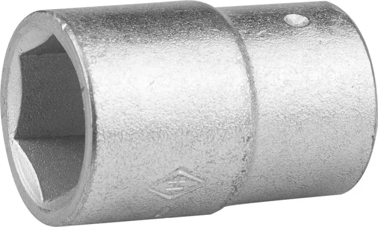 Головка торцовая НИЗ (1/2"), 40Х, шестигранная, оцинкованная, 18мм 2772-18 купить в Тобольске