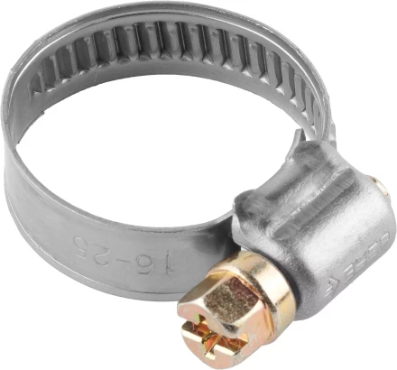 Хомуты ЗУБР &quot;ЭКСПЕРТ&quot;, нерж. сталь, накатная лента 9 мм, 12-20 мм, 200 шт 37820-12-20-200 купить в Тобольске