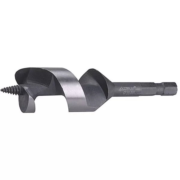 Сверло STAYER спиральное по дереву, шестигранный хвостовик, 34x140мм 29480-140-34 купить в Тобольске