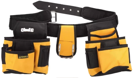 Пояс STAYER для инструментов, нейлоновый, 18 карманов 38612 купить в Тобольске