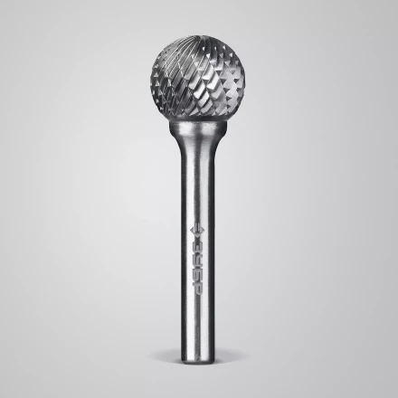 Зубр Твердосплавная борфреза D - сфера, 16 х 14 мм (28803-16-14) купить в Тобольске