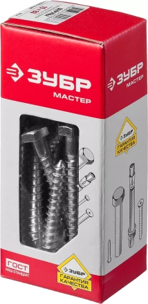 Шурупы ШДШ с шестигранной головкой (DIN 571) коробка серия МАСТЕР купить в Тобольске