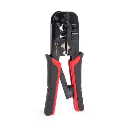 Кримпер многофункциональный КВТ JT-03А с 3 встроенными модулями для обжима RJ-45, RJ-12, RJ-11, RJ-22 (89228) купить в Тобольске