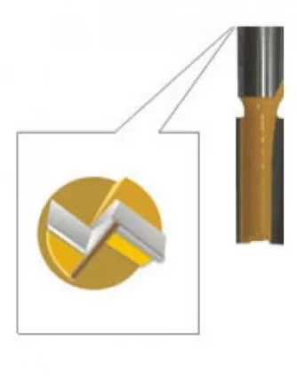 Фреза пазовая прям ф8х19мм хв 8мм 9200 купить в Тобольске