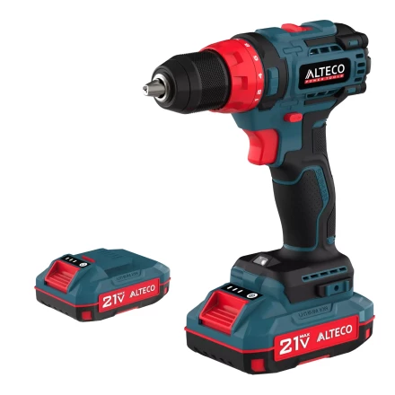 Бесщеточная аккумуляторная дрель-шуруповерт ALTECO CD 21-45 BL X2 73510 купить в Тобольске