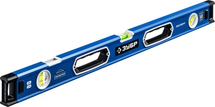 ЗУБР ЭКСПЕРТ, 800 мм, с зеркальным глазком, уровень с усиленным профилем, Профессионал (34570-080) купить в Тобольске