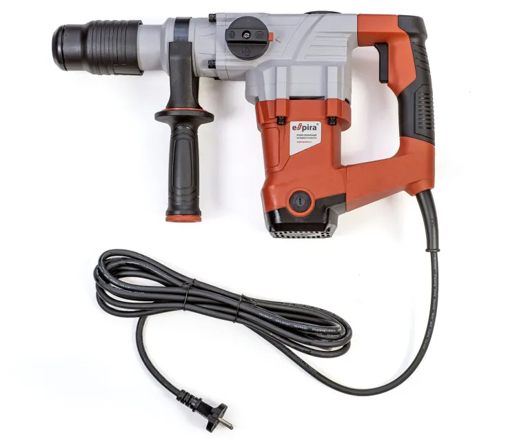 Перфоратор ESPIRA RHI-M4002 (sds max 220 – 240В/50 Гц, мощность 1500 Вт, эн.удара 10 Дж, вес 7.2 кг, кейс), 400551 купить в Тобольске