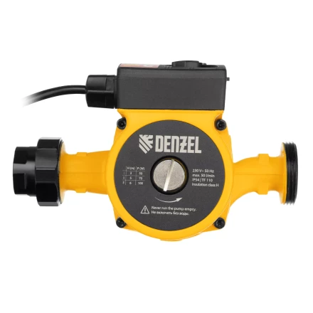 Циркуляционный насос CP25-6, напор 6 м, 50 л/мин, 1 м кабель, монт. длина 180 мм Denzel 99411 купить в Тобольске