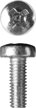 Винт ЗУБР &quot;МАСТЕР&quot; DIN 7985, класс прочности 4.8, оцинкованный, M3x10мм, 5кг 303150-03-010 купить в Тобольске