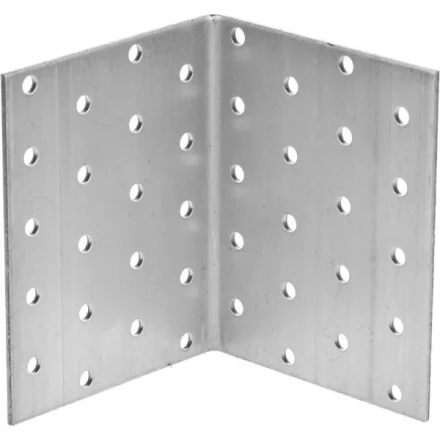 Крепежный угол ЗУБР &quot;МАСТЕР&quot; равносторонний, 100х80х80мм, 20шт 310205-100-080 купить в Тобольске