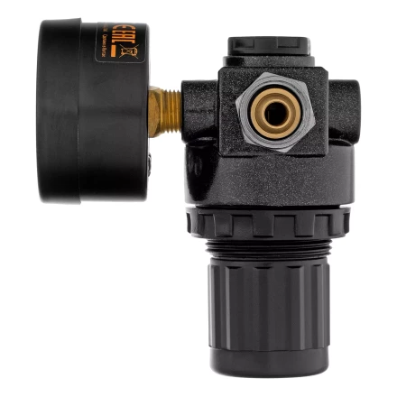 Регулятор давления с манометром Denzel R1500, 12 бар, 1/4&quot;, 57491 купить в Тобольске