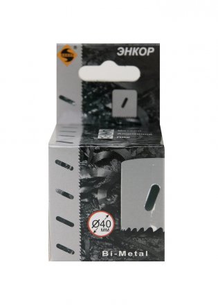 Коронка Bi-Metal Ф40 мм М3 Энкор 24140 купить в Тобольске