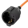 Удлинитель-шнур силовой Denzel Garden Series, б/з, ПВС, 10м, 1 розетка, 2 x 1 мм, 3 м, 37401 купить в Тобольске