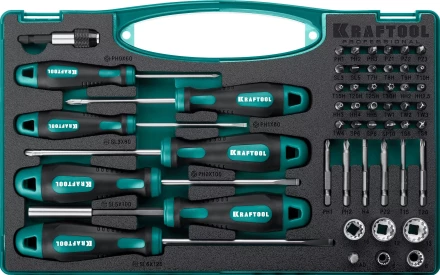 Набор: отвертки X-Drive с кованым хромомолибденованадиевым стержнем SlimFit, ситема насечек NSS, двухкомпонентная рукоятка 25815 купить в Тобольске