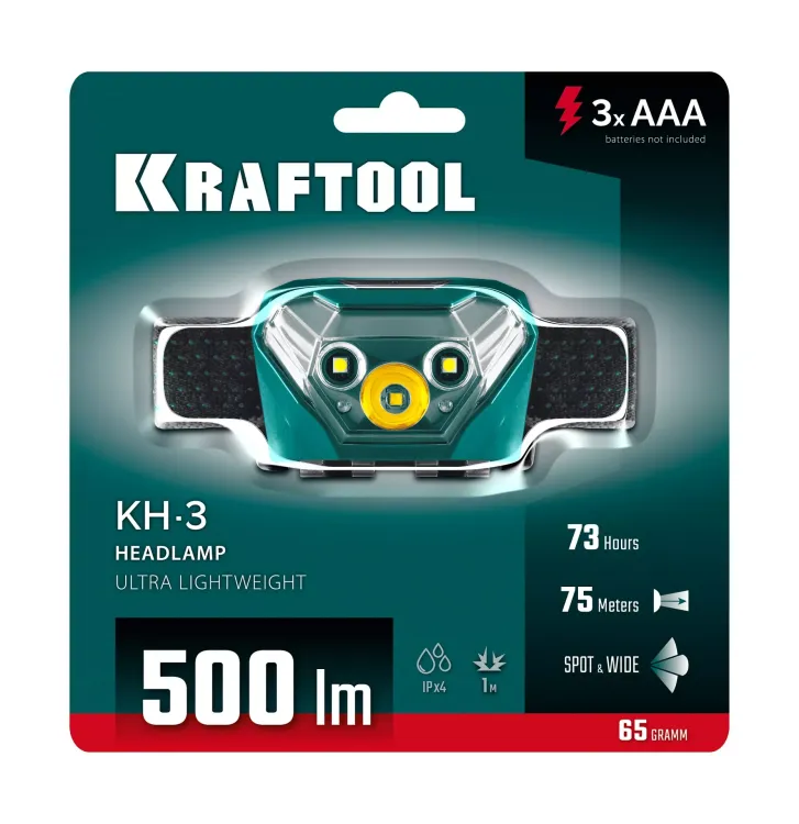 Налобный фонарь KH-3 56456 купить в Тобольске