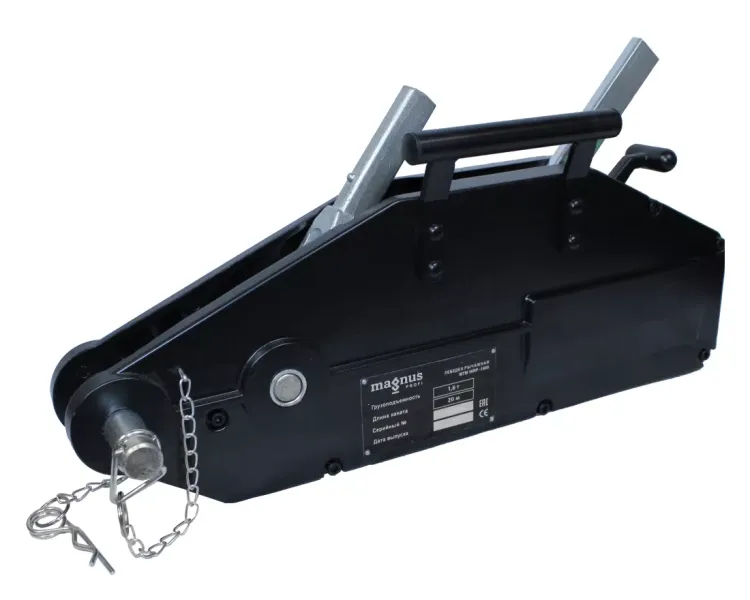 Лебедка рычажная МТМ Magnus-Profi WRP-5400, 5.4 т, канат 20 м купить в Тобольске