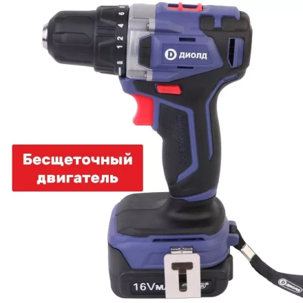 Аккумуляторная дрель-шуруповерт Диолд ДЭА-16Л-08 купить в Тобольске