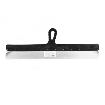 Шпатель фасадный из нержавеющей стали 600 мм пластмассовая ручка 85137 купить в Тобольске