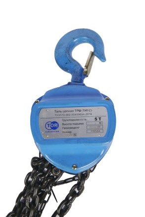 Таль ручная шестеренная TOR ТРШ C 5ТХ6M PRO 101561 купить в Тобольске