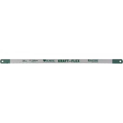 Полотно "KRAFT-FLEX" по металлу, KRAFTOOL 15942-24-S50, Bi-Metal, 24TPI, 300 мм, 50 шт 15942-24-S50
